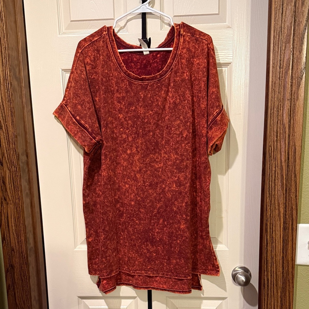 Burnt Orange Women's Top